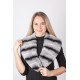 Rex-chinchilla fur collar